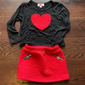 Sofi Valentine’s Day outfit